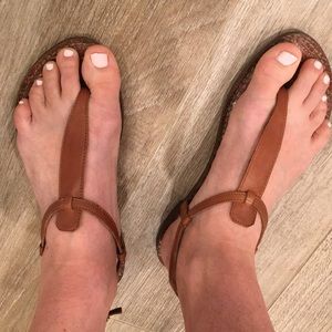 Sam Edelman T strap sandals